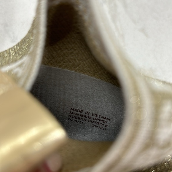 MICHAEL KORS GROVER Slip-On Sneakers Metallic Size: 7 - Picture 13 of 16